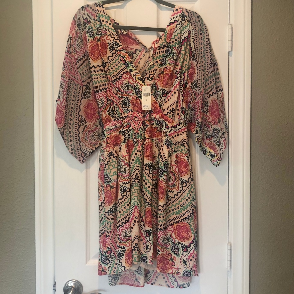 Anthropologie Kimono Dress